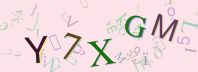 This is a captcha-picture. It is used to prevent mass-access by robots. (see: www.captcha.net)